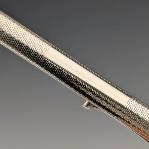 1954 British Yard O'Red Sterling Silver Push-Pull Pencil with Refills and Case